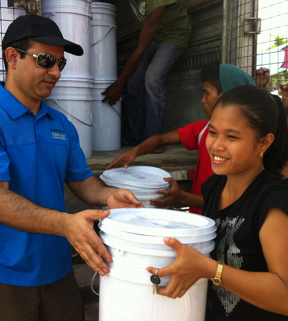 disaster relief water filter systems Rainfresh