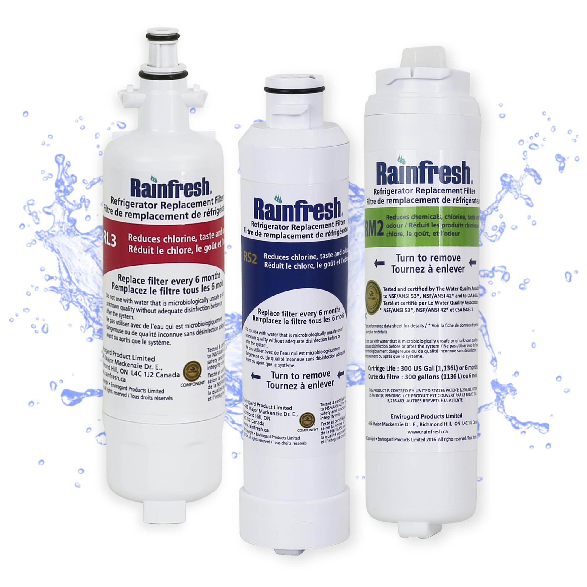 Residential water filters Canada whole house or undersink Rainfresh