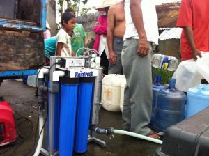 emergency disaster relief water purification systems AR10 Philippines