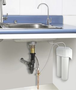 undersink chloramine removal filter