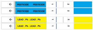 Lead pesticide water test kit