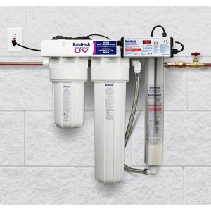 MEGA8 UV Water Filter Installed